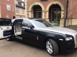 Modern Rolls Royce for weddings in Chelsea